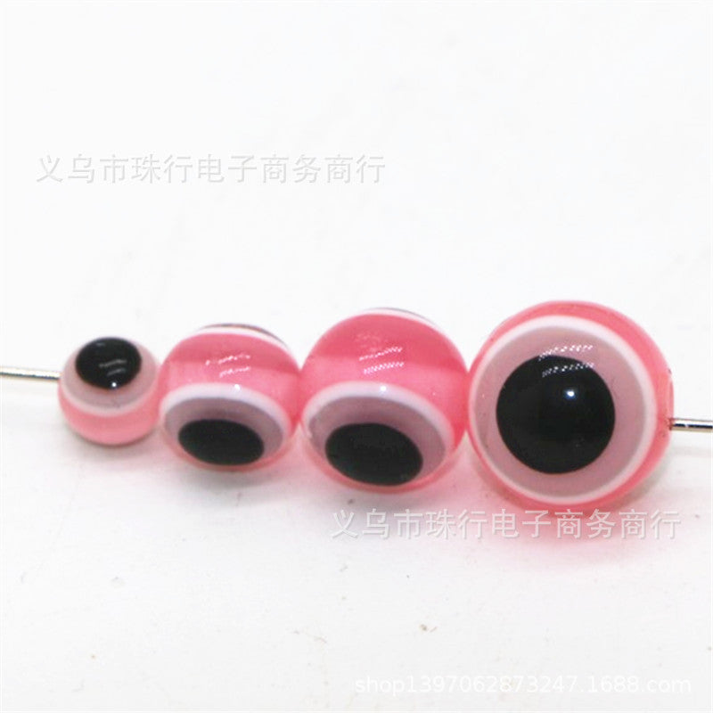 Wholesale 100PCS Clear Round Resin Beads